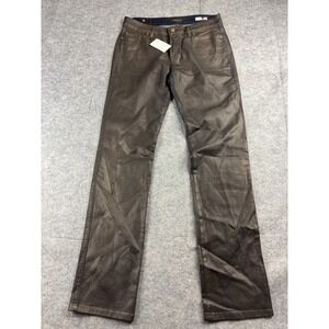 Peruvian Connection VIZCAINO Women's 30 Straight Leg Ice Bronze Jeans Timeless